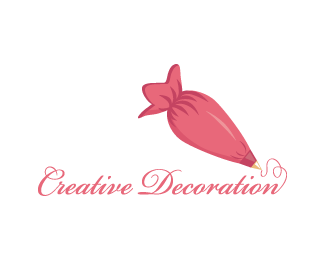Icing Logo - Creative icing bag decoration Designed