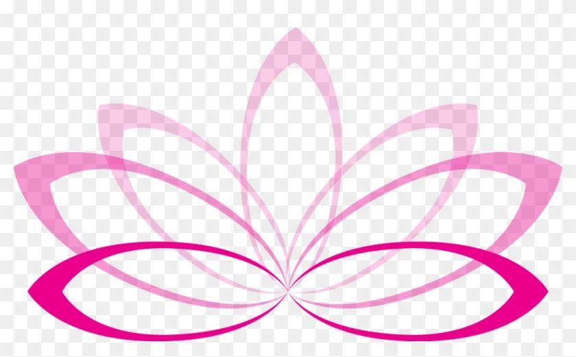 Pink Flower Logo - Flower Logo Vector Png - Free Transparent PNG Clipart Images Download