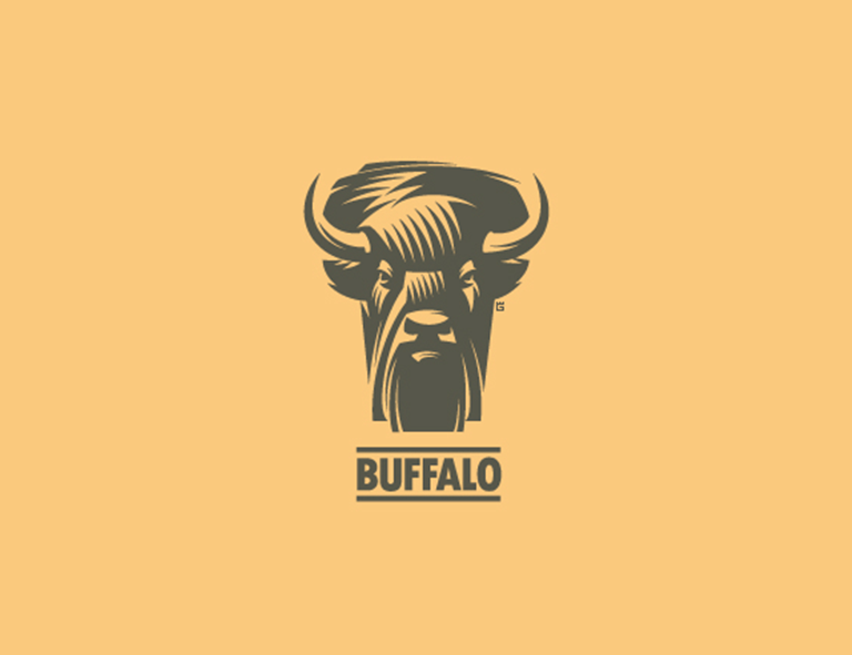 Wildebeest Logo - Animal Logo Ideas Your Own Animal Logo