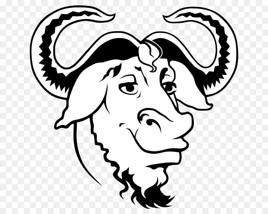 Wildebeest Logo - GNU Project GNU Build System Logo animal 720*720