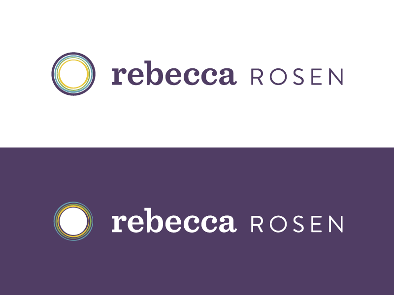 Rosen Logo - Rebecca Rosen Logo by Justin Cline | Dribbble | Dribbble