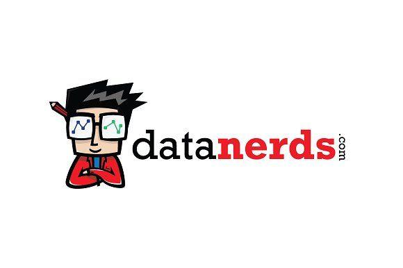 Nerds Logo - Data Nerds Logo Mascot ~ Logo Templates ~ Creative Market