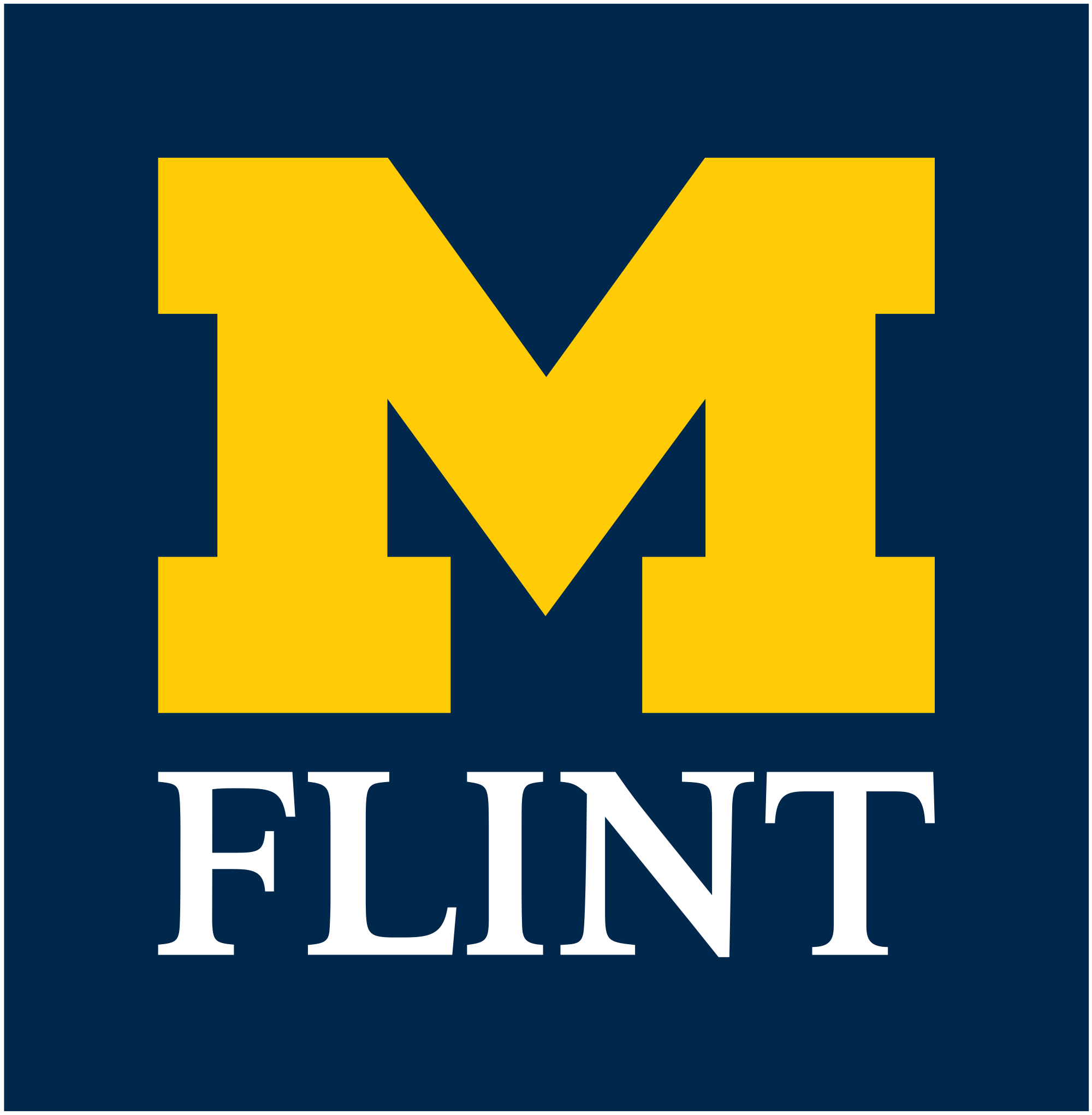 Flint Logo - File:University of Michigan–Flint logo.svg - Wikimedia Commons