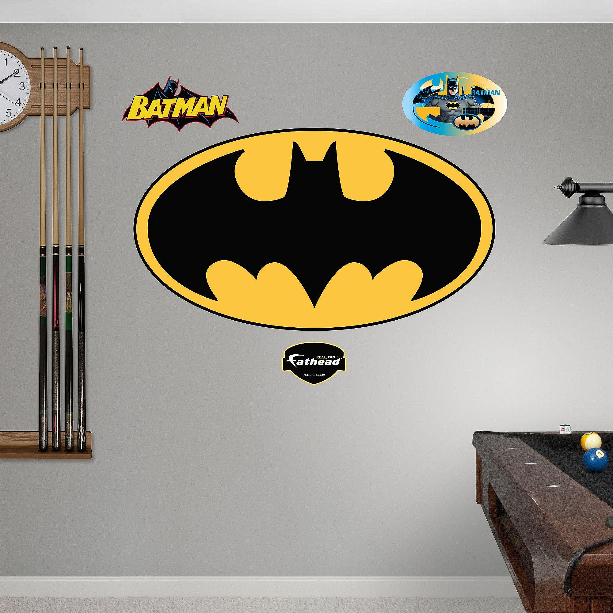 Fathead Logo - Batman Fathead Logo - Walmart.com