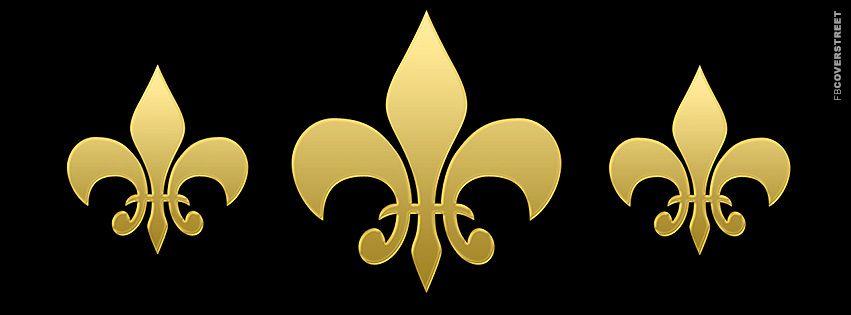 Cover Logo - New Orleans Saints Fleur De Lis Cover Logo Facebook Cover
