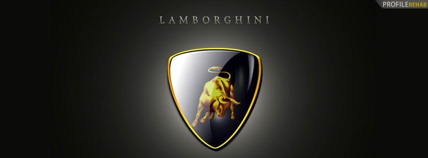 Cover Logo - Lamborghini Car Logo Facebook Cover