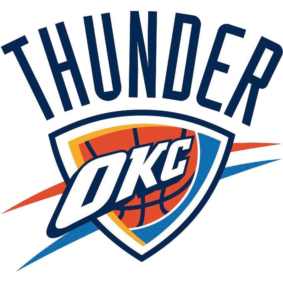 Fathead Logo - Oklahoma City Thunder Fathead Logo Giant Removable Decal