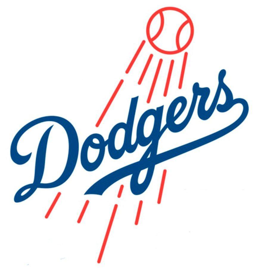 Fathead Logo - Los Angeles Dodgers Fathead Logo Giant Removable Decal