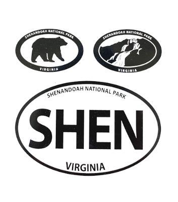 Shenandoah Logo - SNP Triple Decal Stickers