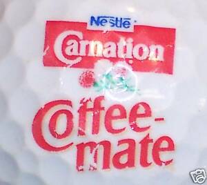 Coffee-mate Logo - FOOD - COFFEE MATE NESTLE LOGO GOLF BALL BALLS | eBay