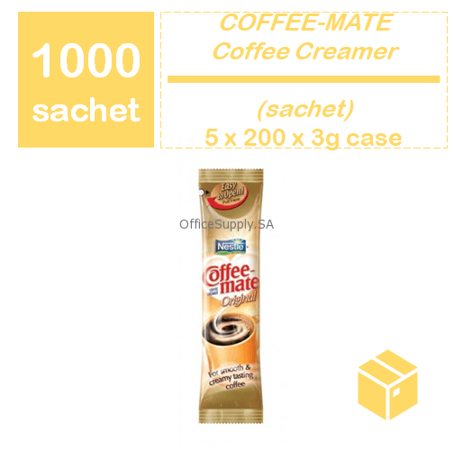 Coffee-mate Logo - Nestle, Coffee Mate Creamer (5x200x3g) sachet CASE