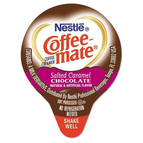 Coffee-mate Logo - Coffee Mate Liquid Coffee Creamer, Salted Caramel Chocolate, 0.375