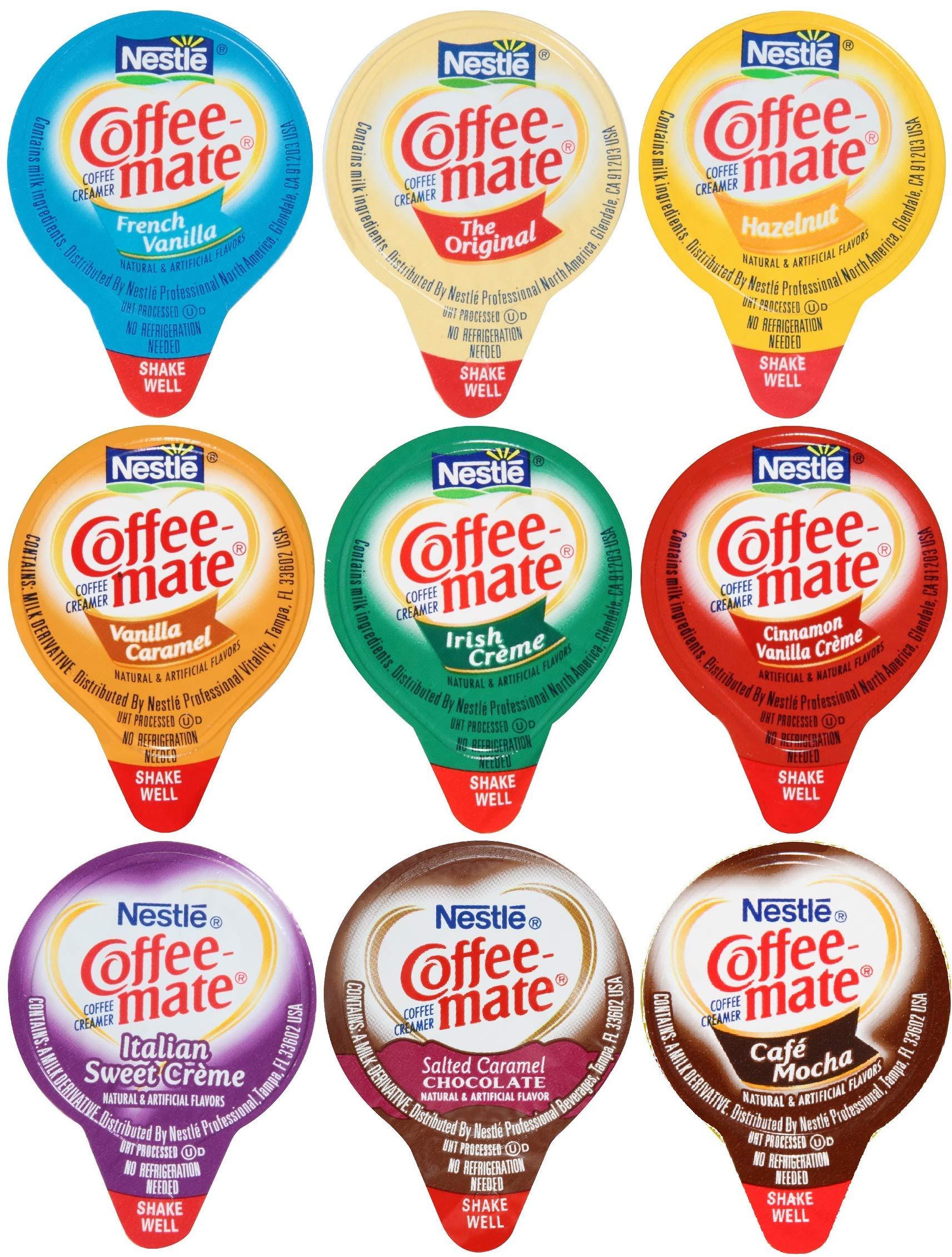 Coffee-mate Logo - Coffee Mate Mini Coffee Creamers Flavor Assortment 180 Pack
