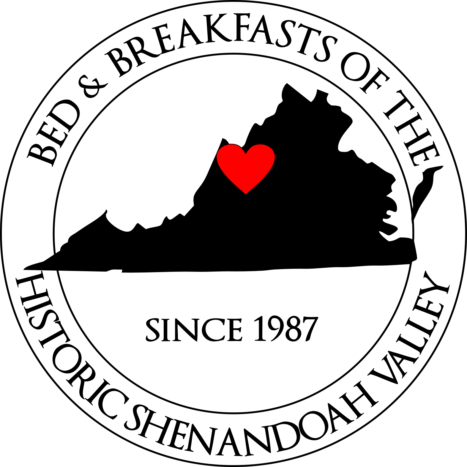 Shenandoah Logo - Bed and Breakfasts of the Historic Shenandoah Valley resource