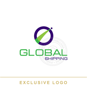 Shipping Logo - Global Shipping logo | Pixellogo