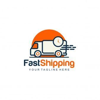 Shipment Logo - Fast shipping logo Vector | Premium Download
