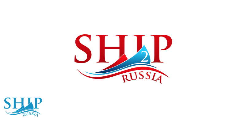 Shipping Logo - Russian Shipping Logo Design - Vive Designs