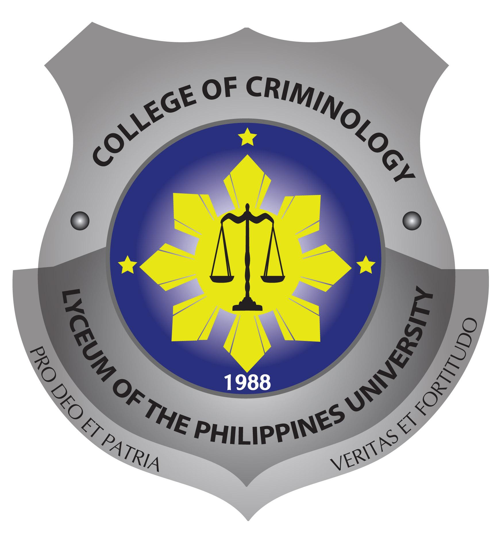 Criminology Logo - LPUB Research Criminology