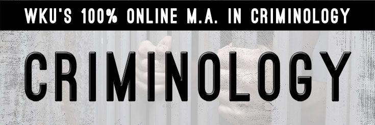 Criminology Logo - Online M.A. in Criminology | Western Kentucky University