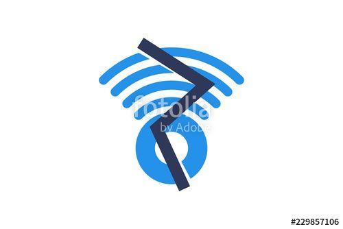White AMD Blue Radar Logo - radar, signal, wifi, diagram logo Designs Inspiration Isolated on ...