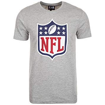 Iurtc Logo - New Era NFL Team Logo T-Shirt, heather grey, L: Amazon.co.uk: Sports ...