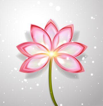 Pink Flower Logo - Vector lotus flower logo free vector download 559 Free vector