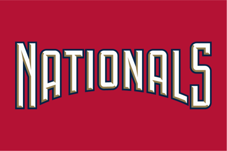 Notionals Logo - Washington Nationals Wordmark Logo - National League (NL) - Chris ...