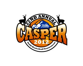 Casper Logo - 22nd Annual Casper Youth Basketball Tournament logo design contest ...