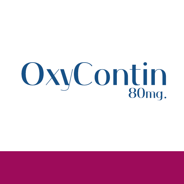 Oxycontin Logo - OXYCONTIN 80mg. Tablets. – Duty Free Pharma