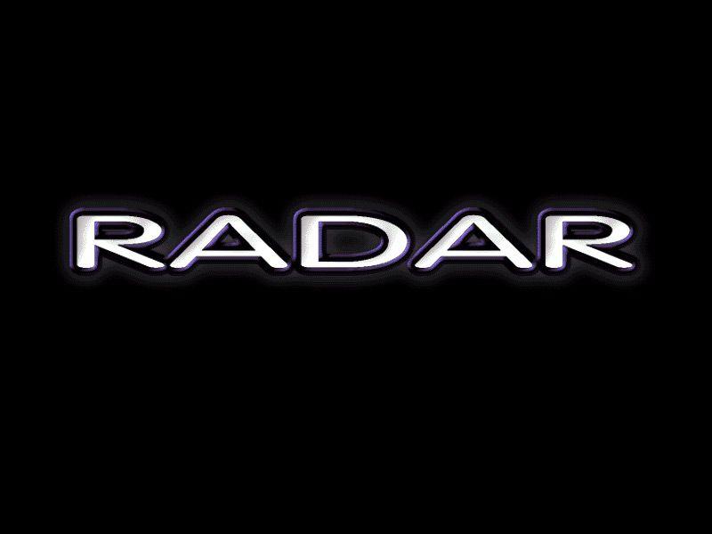 White AMD Blue Radar Logo - Logos - iZ Technology
