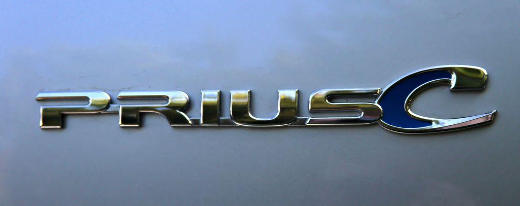 Prius Logo - Toyota Prius c Logo | I attended a Toyota Prius c Media Prev… | Flickr