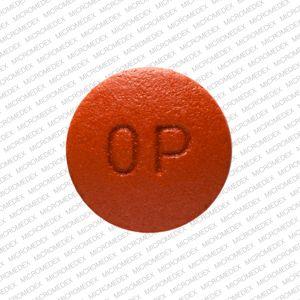 Oxycontin Logo - OP 60 Pill Images (Red / Round)