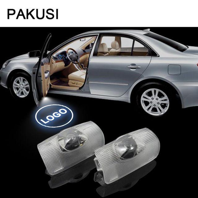 Prius Logo - PAKUSI 2X Car LED Door Welcome Light Projector logo For Toyota prius ...