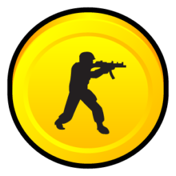 Counter-Strike Logo - Counter-Strike Logo (Yellow) | Counter-Strike 1.6 Sprays