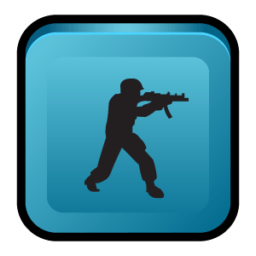 Counter-Strike Logo - Counter Strike Logo (Blue). Counter Strike 1.6 Sprays