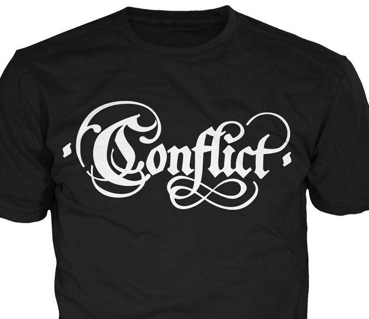 Conflict Logo - Mortarhate — CONFLICT 'Old Logo'