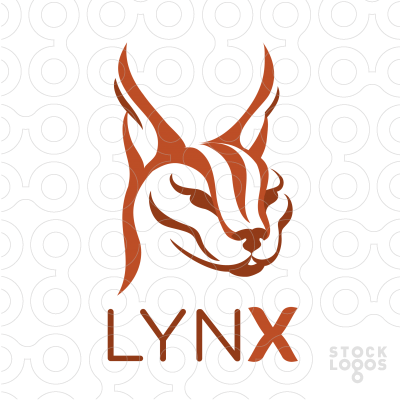 Caracal Logo - X - lynx logo by NancyCarterDesign | StockLogos AtoZ LOGO 26day ...