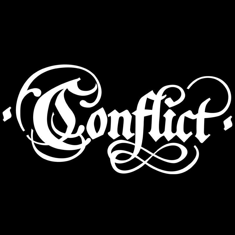 Conflict Logo - Conflict Old Logo Short Sleeve T Shirt. Conflict Official