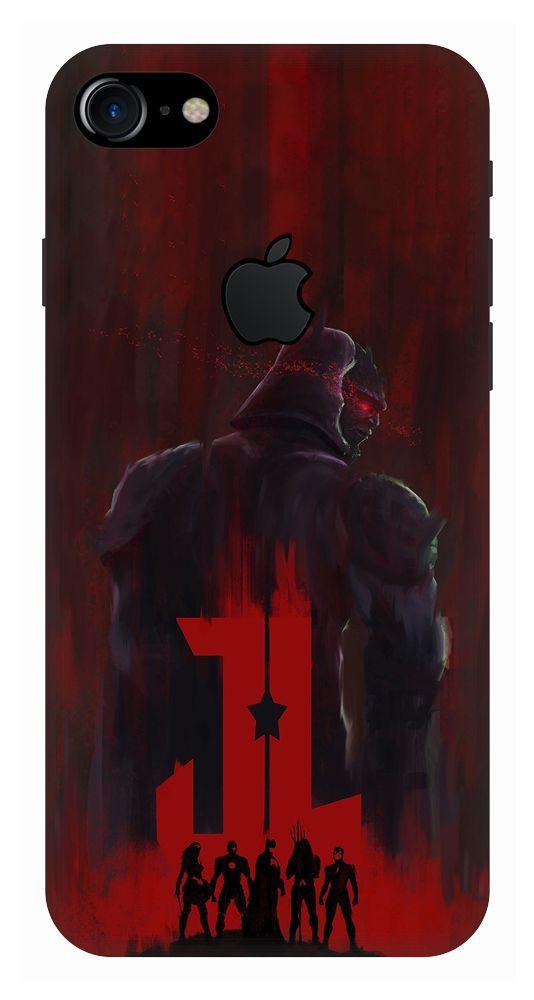 Darkseid Logo - Buy Darkseid Art Case Cover for iPhone 7 Logo Cut