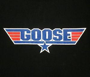 Goose Logo - TOP GUN small T shirt Goose logo throwback Tom Cruise retro Anthony ...
