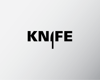 Knife Logo - KNIFE Designed by logodesignercsocso | BrandCrowd