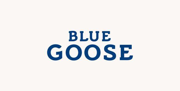 Goose Logo - Blue Goose logo by Ian Brignell | Ian Brignell Lettering Design