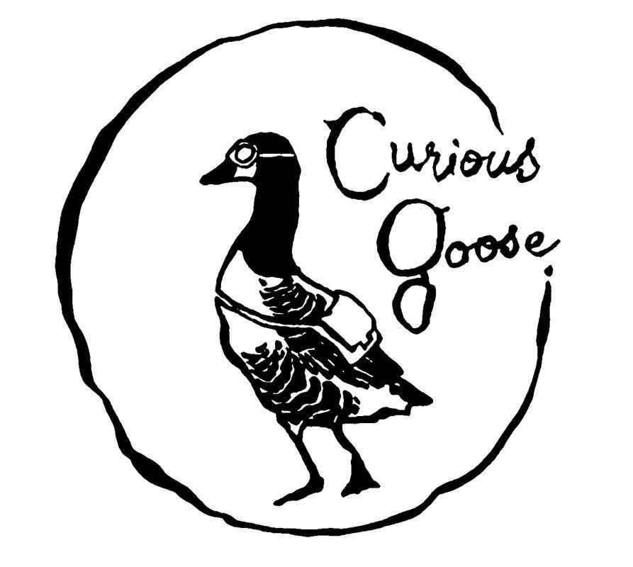 Goose Logo - Curious Goose, cafe logo design (Melbourne)