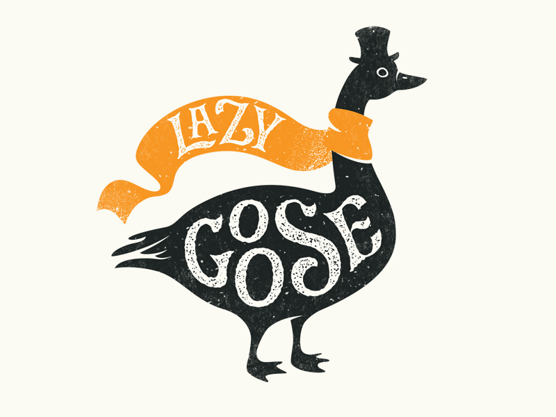 Goose Logo - Lazy Goose