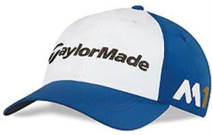White AMD Blue Radar Logo - taylormade 2016 m1 psi logo tour radar golf cap / hat - shock blue/white