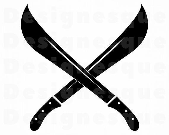 Knife Logo - Machete Logo SVG Machete SVG Sword Svg Knife Svg Machete | Etsy