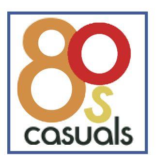 Original Logo - 80s Casuals 'Original Logo' T-Shirt / White — 80s Casuals