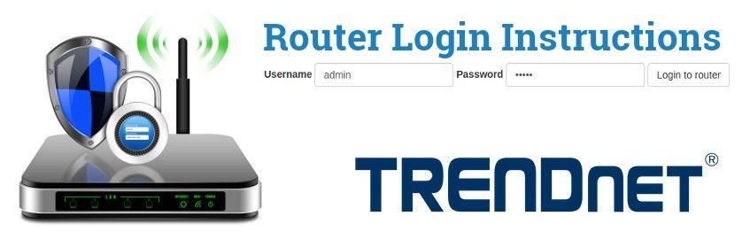 TRENDnet Logo - TRENDnet Login: How to Access the Router Settings