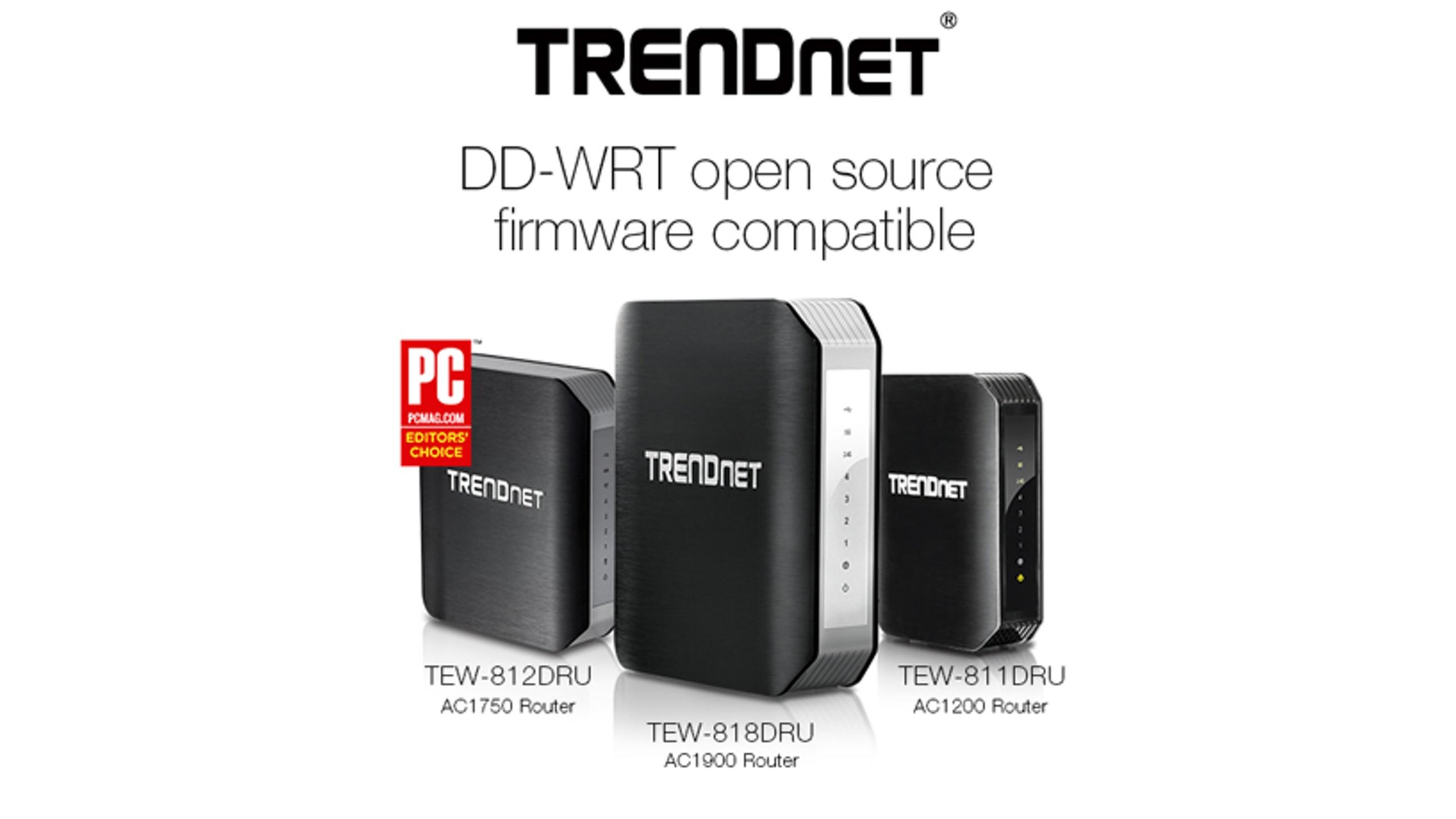 TRENDnet Logo - TRENDnet Makes Open Source DD WRT Firmware Available For Its Routers