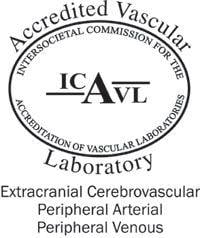 ICAVL Logo - MFS Vascular Lab Accredited by the Intersocietal Commission for